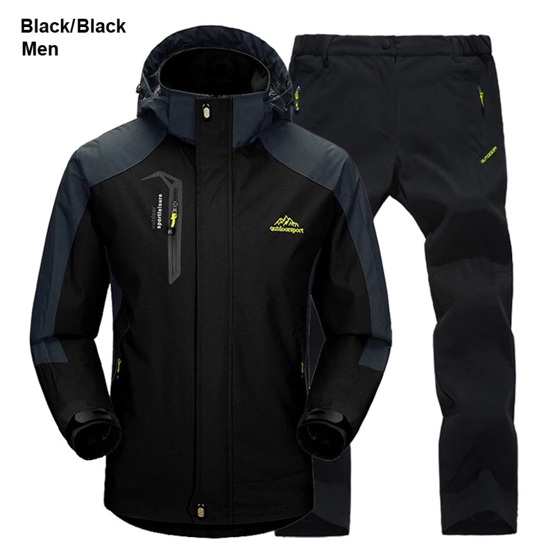 Survival Now™ Outdoor Hiking Jacket and Pants Set for Men