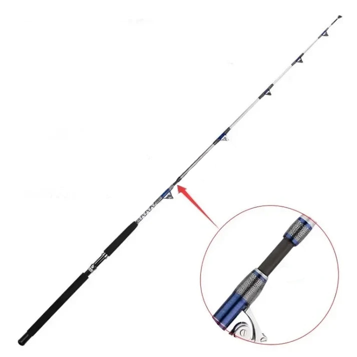 Saltwater Spinning Big Game Fishing Rod