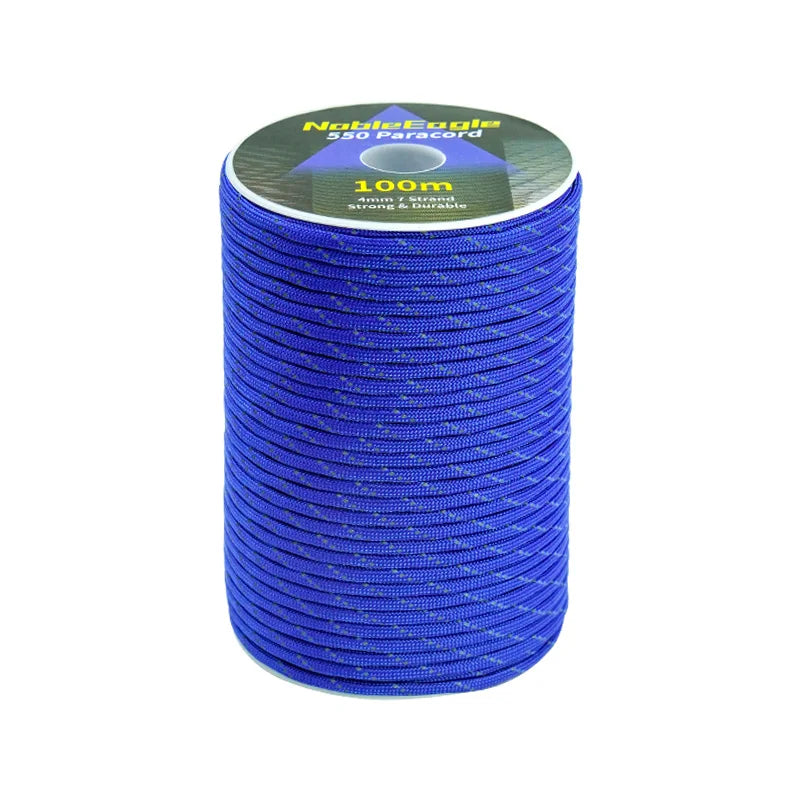 Reflective Paracord Rope - 550lb Strength