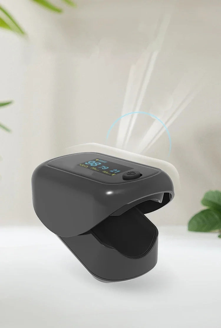 Portable Finger Pulse Oximeter – Accurate SpO2 & Pulse Rate Monitor