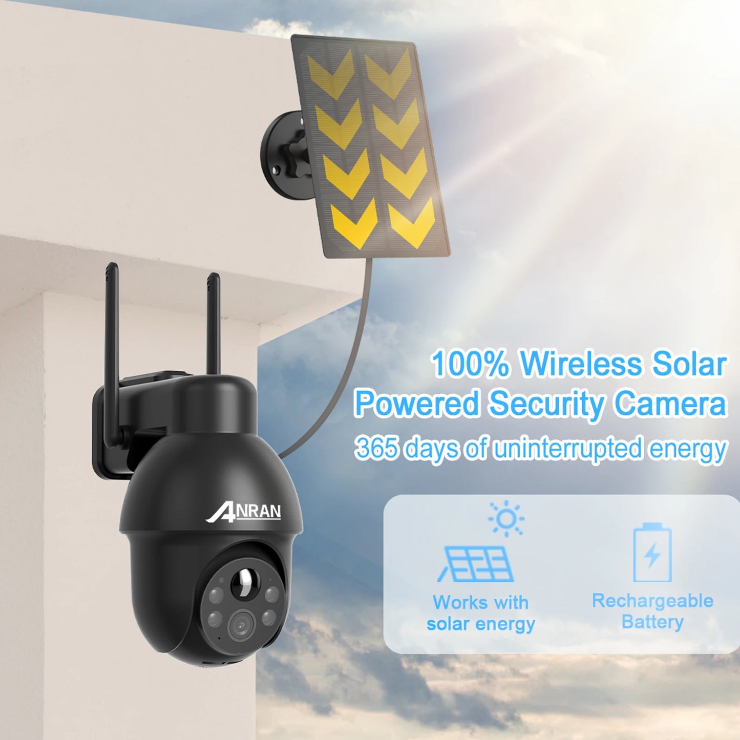 Survival Now™ Wireless Solar Camera