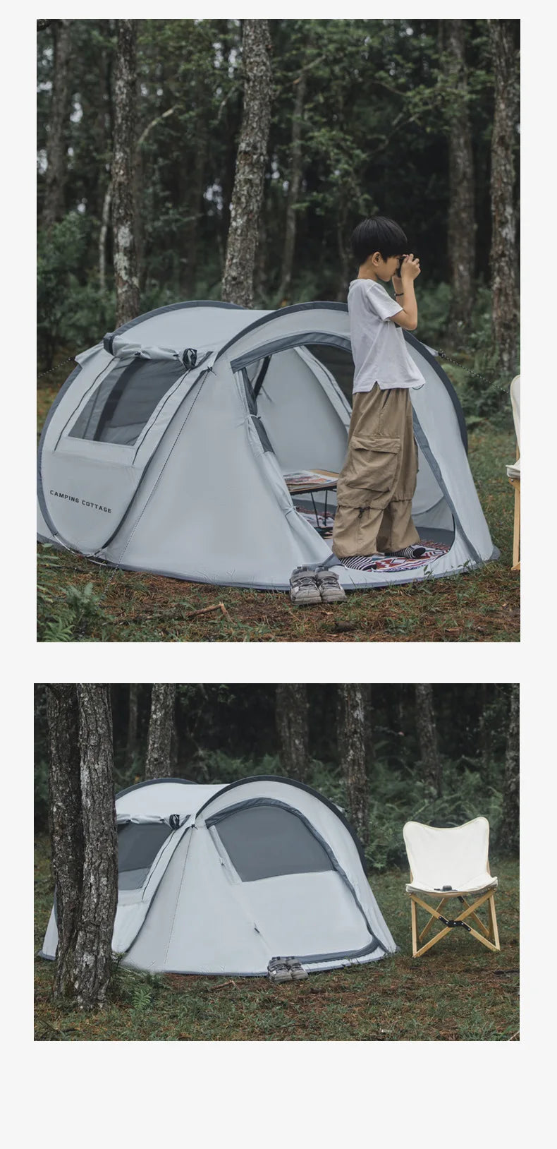 Outdoor Automatic Camping Tent | Waterproof & Easy Setup