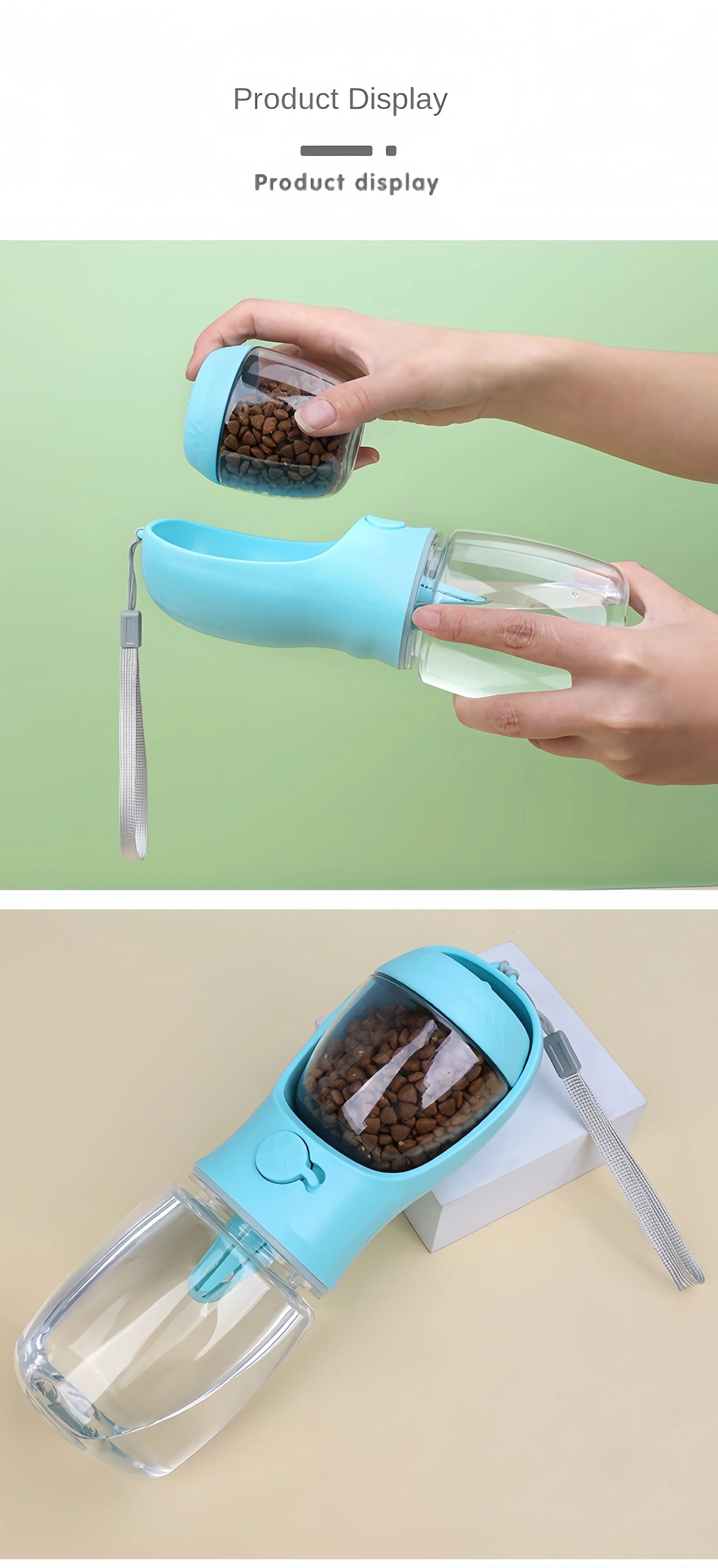 Survival Now™ Portable Pet Food & Water Storage