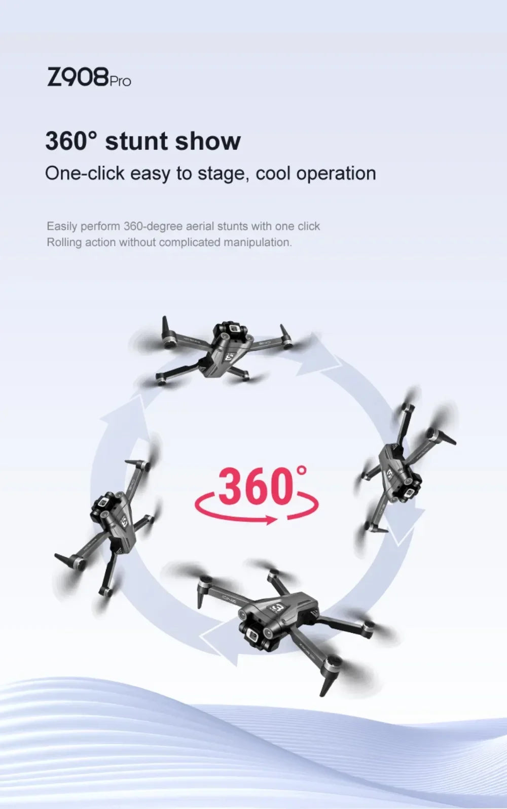 8K ESC Professional Drone - Exceptional 8K Ultra HD Footage & Obstacle Avoidance