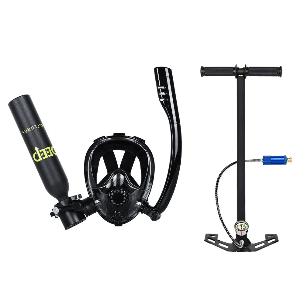 0.5L Snorkeling Mask with Oxygen Tank