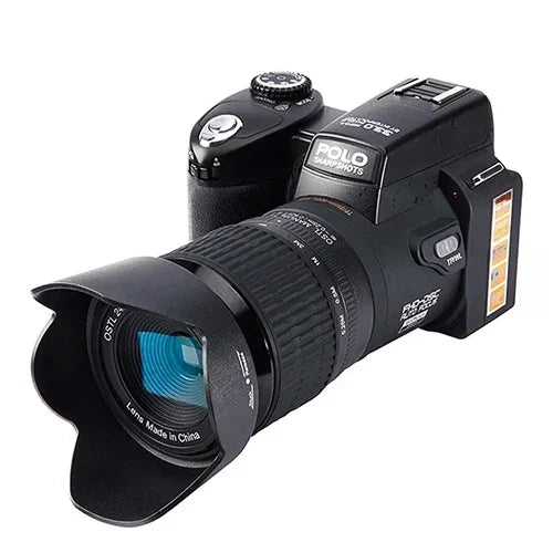 POLO D7100 Digital Camera - 33MP DSLR with 24X Optical Zoom & Full HD Video