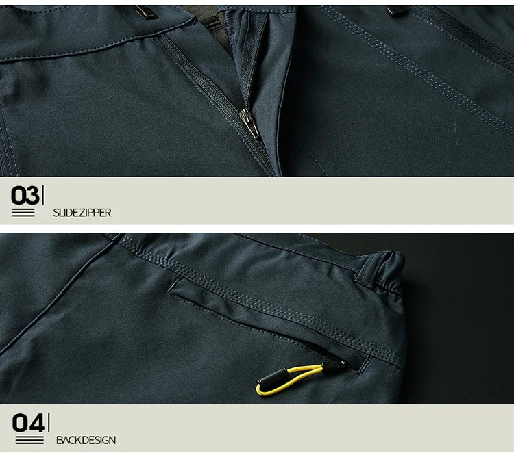 Survival Now™ Outdoor Hiking Jacket and Pants Set for Men