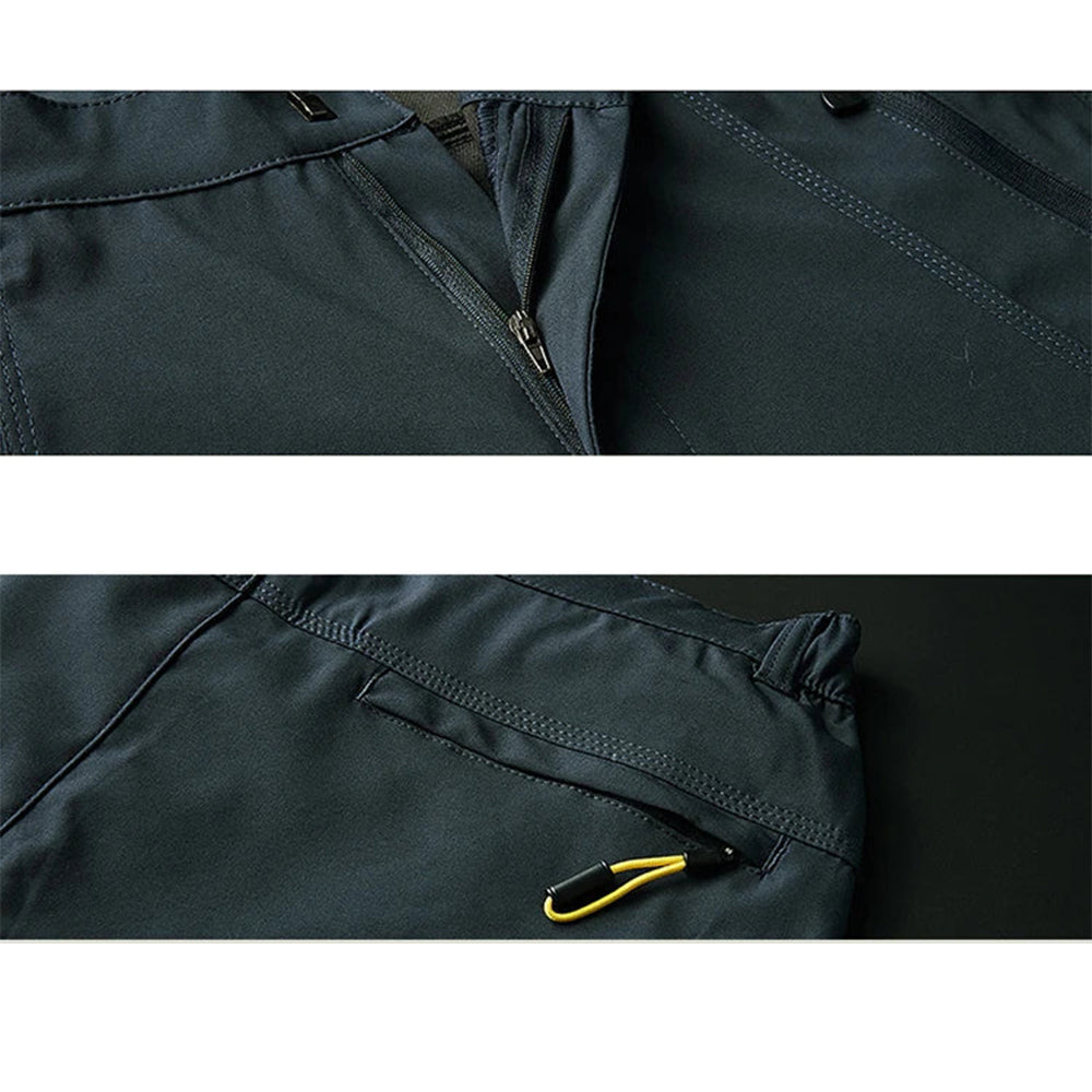 Outdoor Hiking Jacket and Pants Set for Men