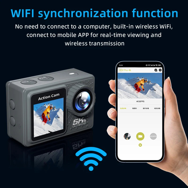Survival Now™ 5K/4K 60FPS Action Camera