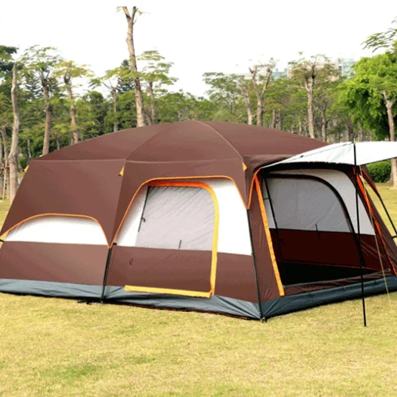 2-Bedroom, 1-Hall Camping Tent | Waterproof & Durable