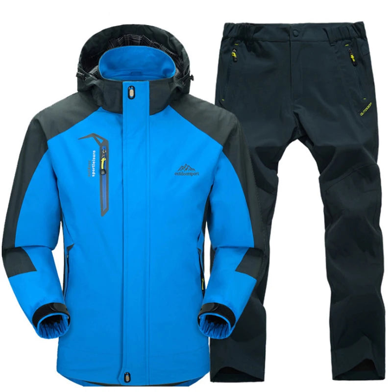 Survival Now™ Outdoor Hiking Jacket and Pants Set for Men