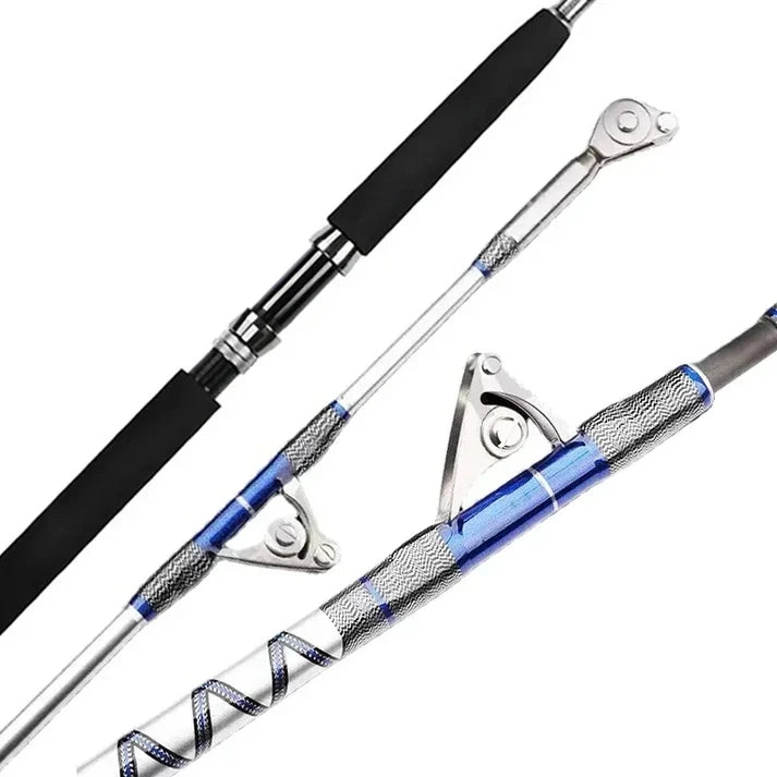 Saltwater Spinning Big Game Fishing Rod