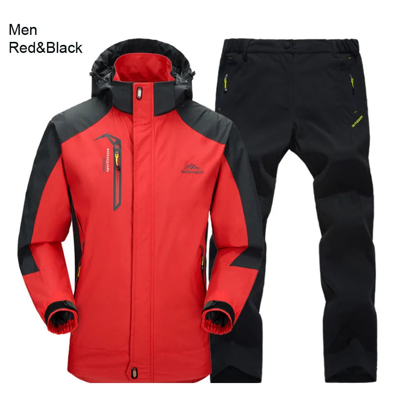 Survival Now™ Outdoor Hiking Jacket and Pants Set for Men