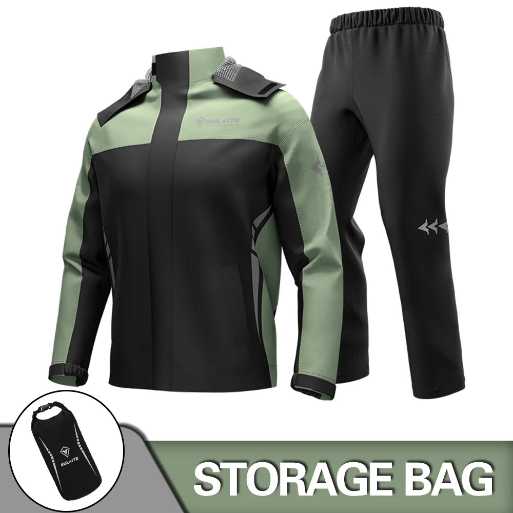 Survival Now™ Motorcycle Raincoat Suit