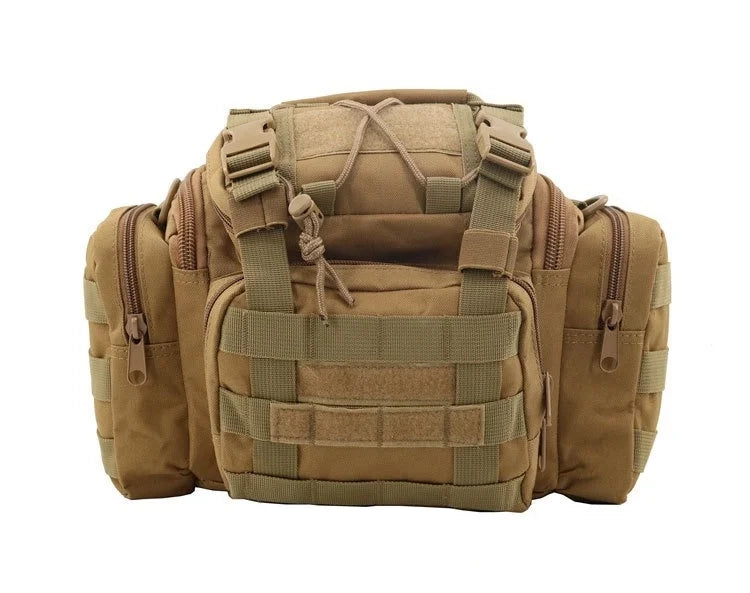 Waterproof Tactical Waist Bag – Rugged, Multi-Functional, MOLLE-Compatible Combat Bag