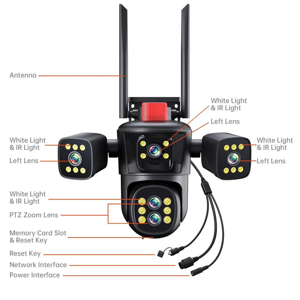 Survival Now™ WiFi Network Camera 10K