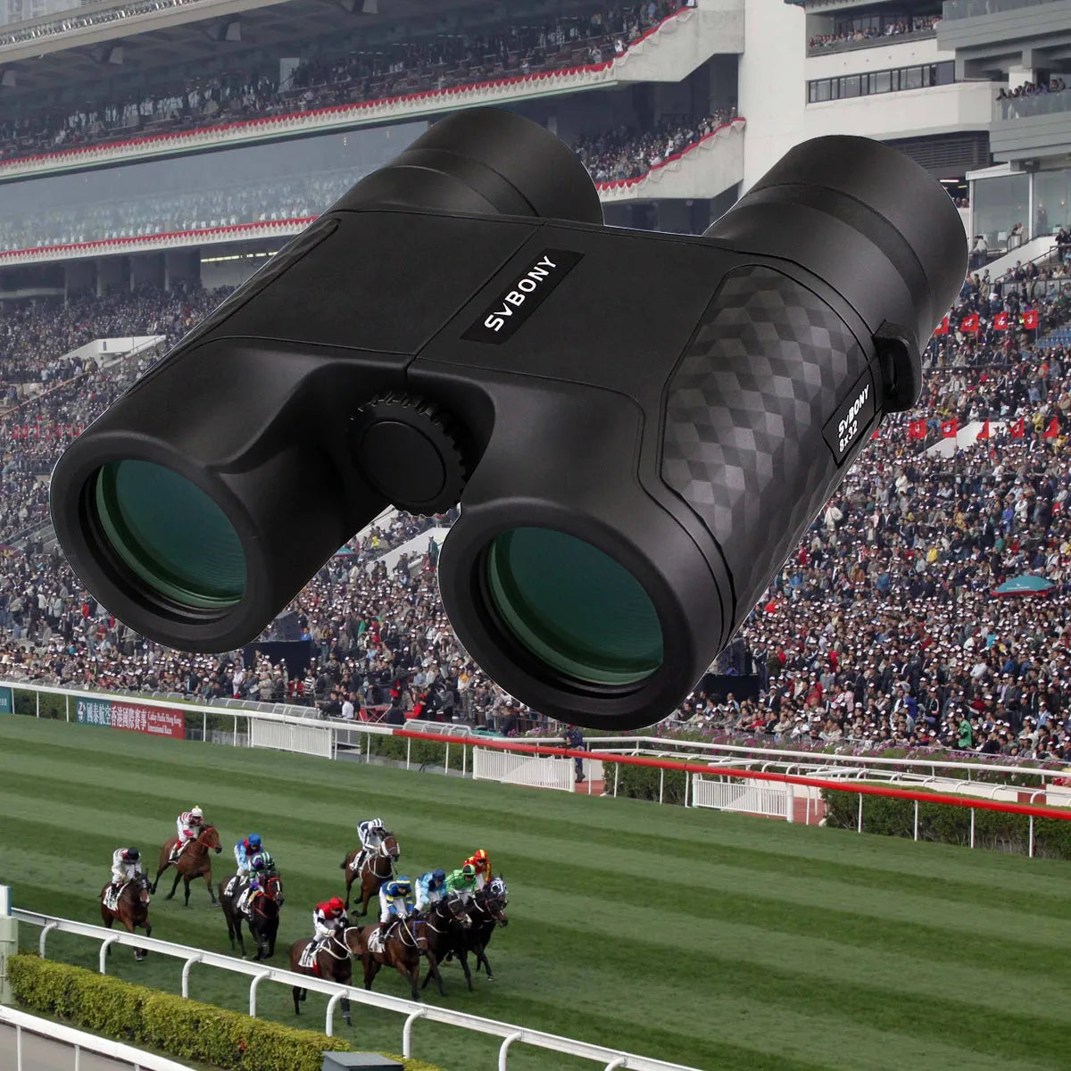 8x32 & 10x42 Fixed Focus Waterproof Binoculars