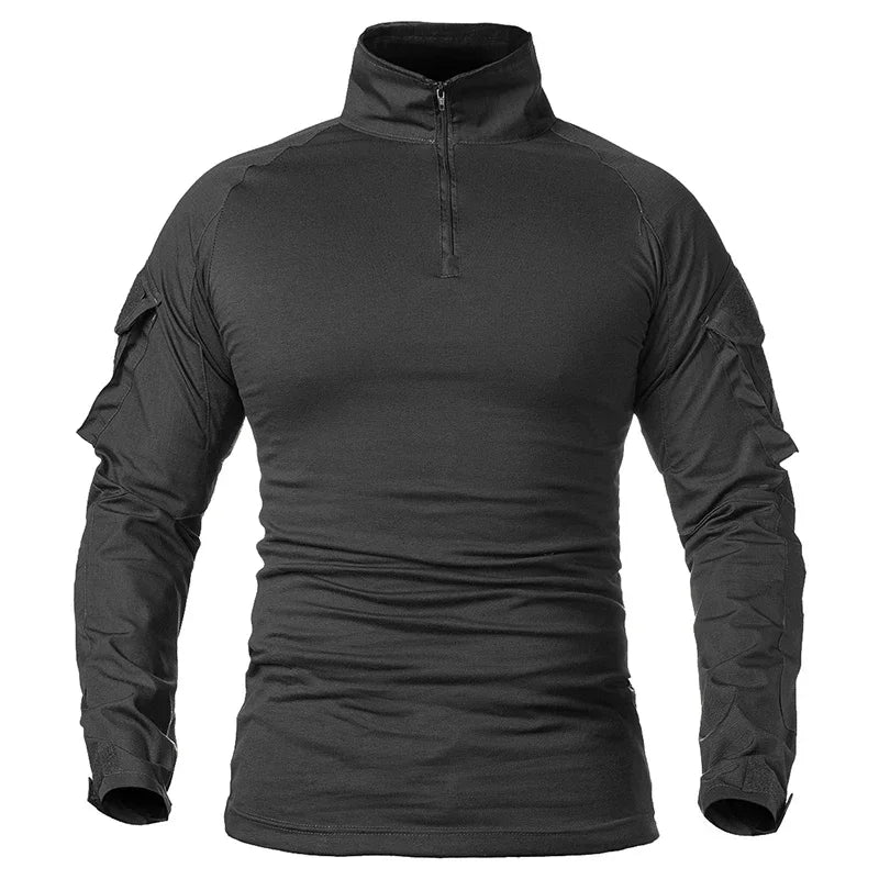 Tactical Combat Shirt - Durable, Breathable, Action-Ready