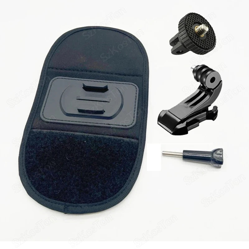 360° Rotation Strap Mount - Hands-Free Shots for Action Cameras