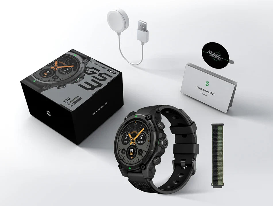 GS3 Smart Watch - Rugged & Smart Wearable for Adventure & Everyday Life