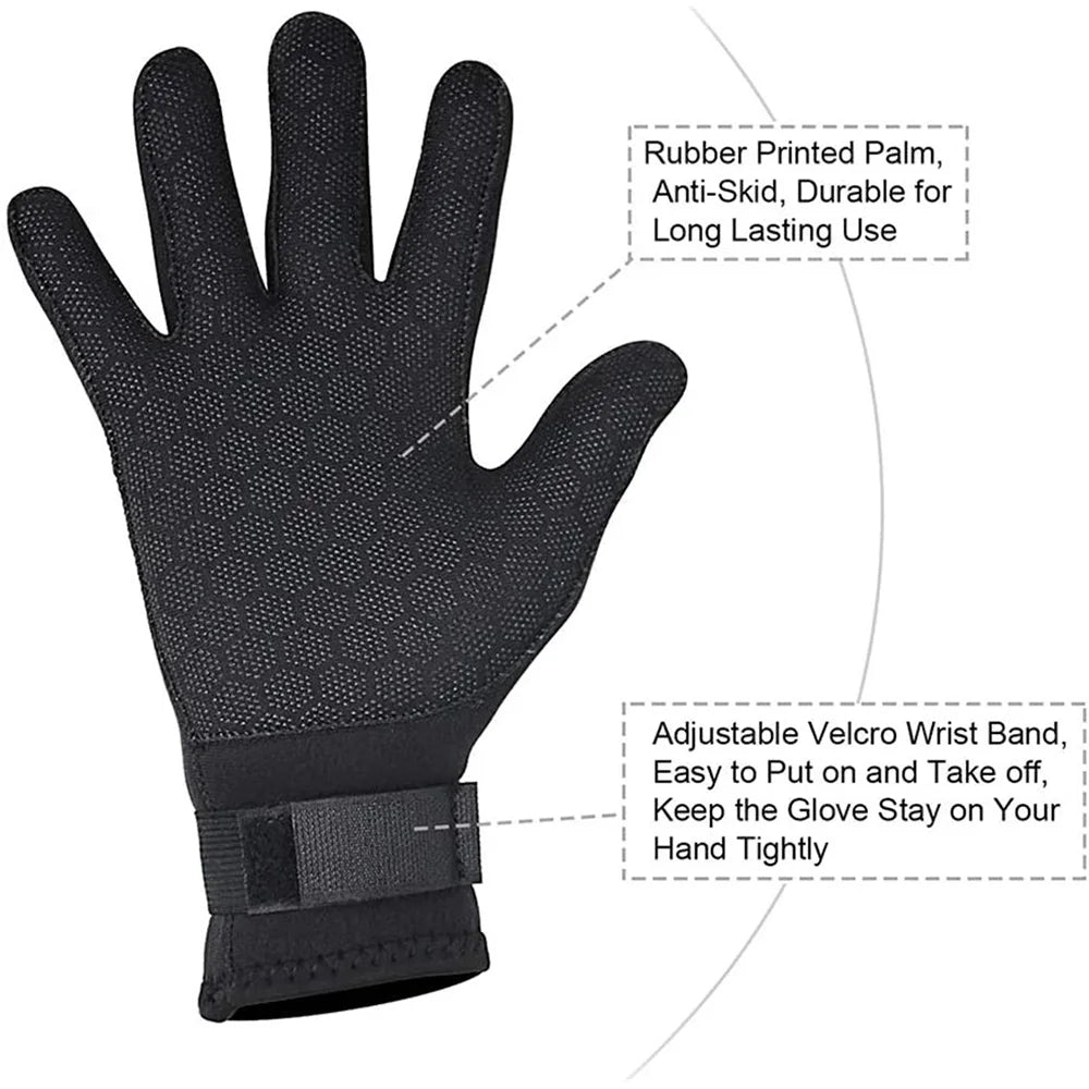 Survival Now™ Neoprene Diving Gloves