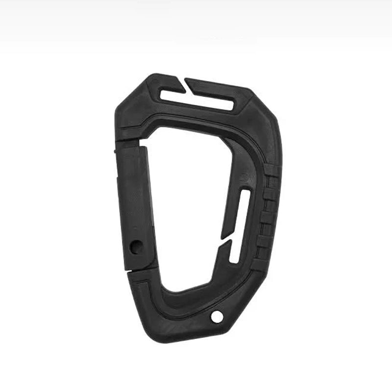 Tactical D-Ring Grimlock Carabiner Clip, 4-Pack
