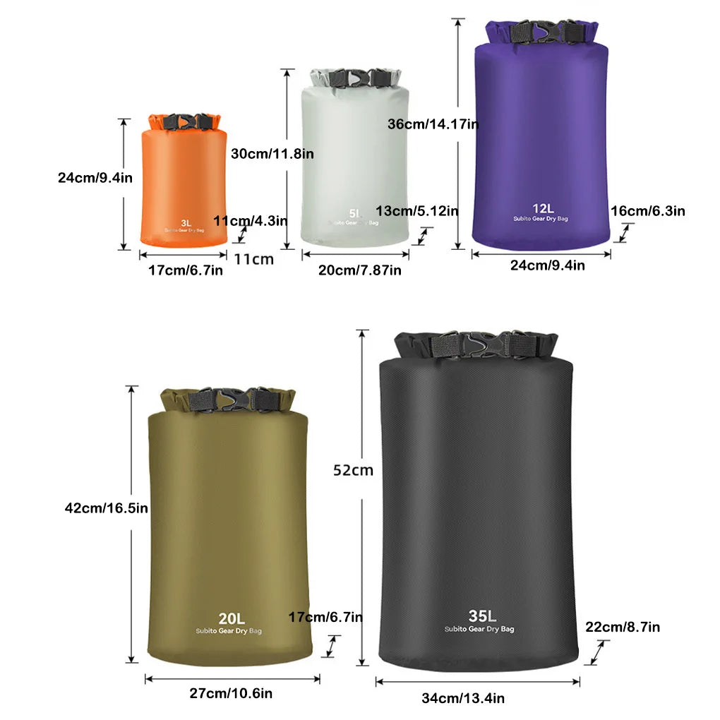 Survival Now™ Dry Bag Waterproof Stuff Sacks