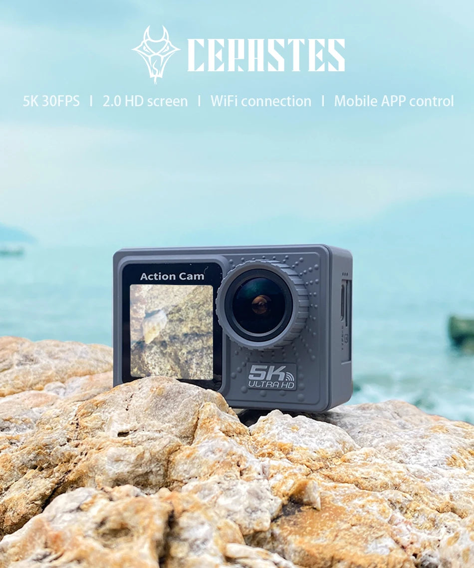 Survival Now™ 5K/4K 60FPS Action Camera