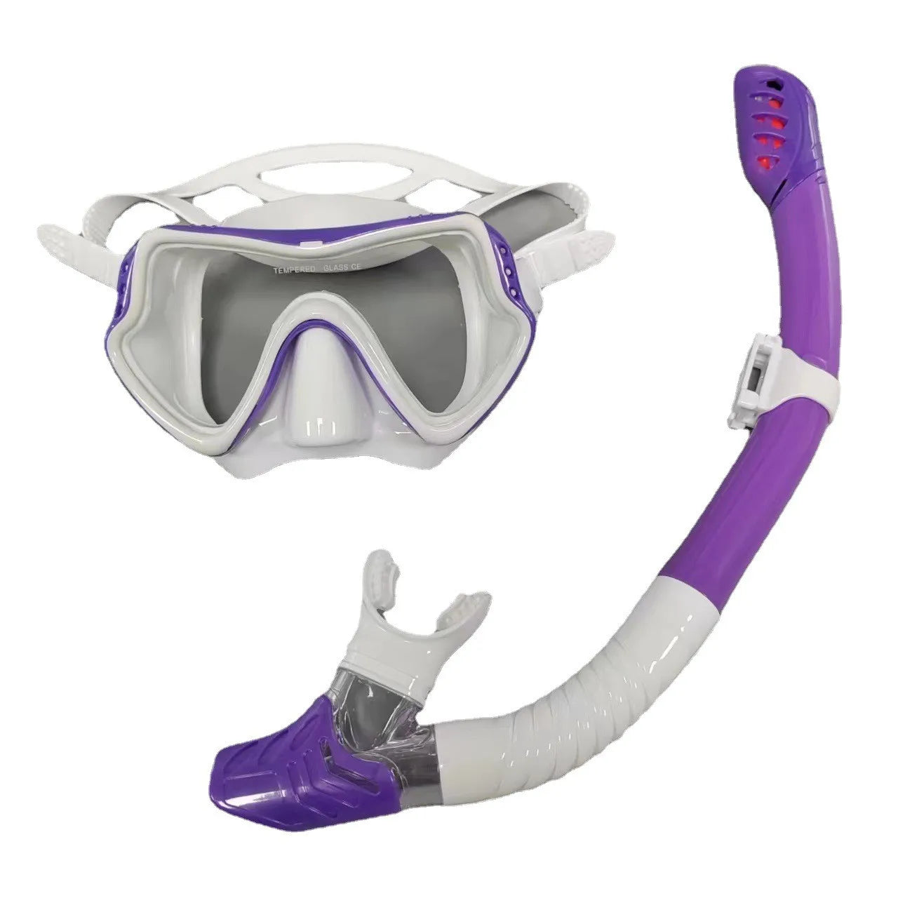 Professional Silicone Scuba Diving Mask & Snorkel Set