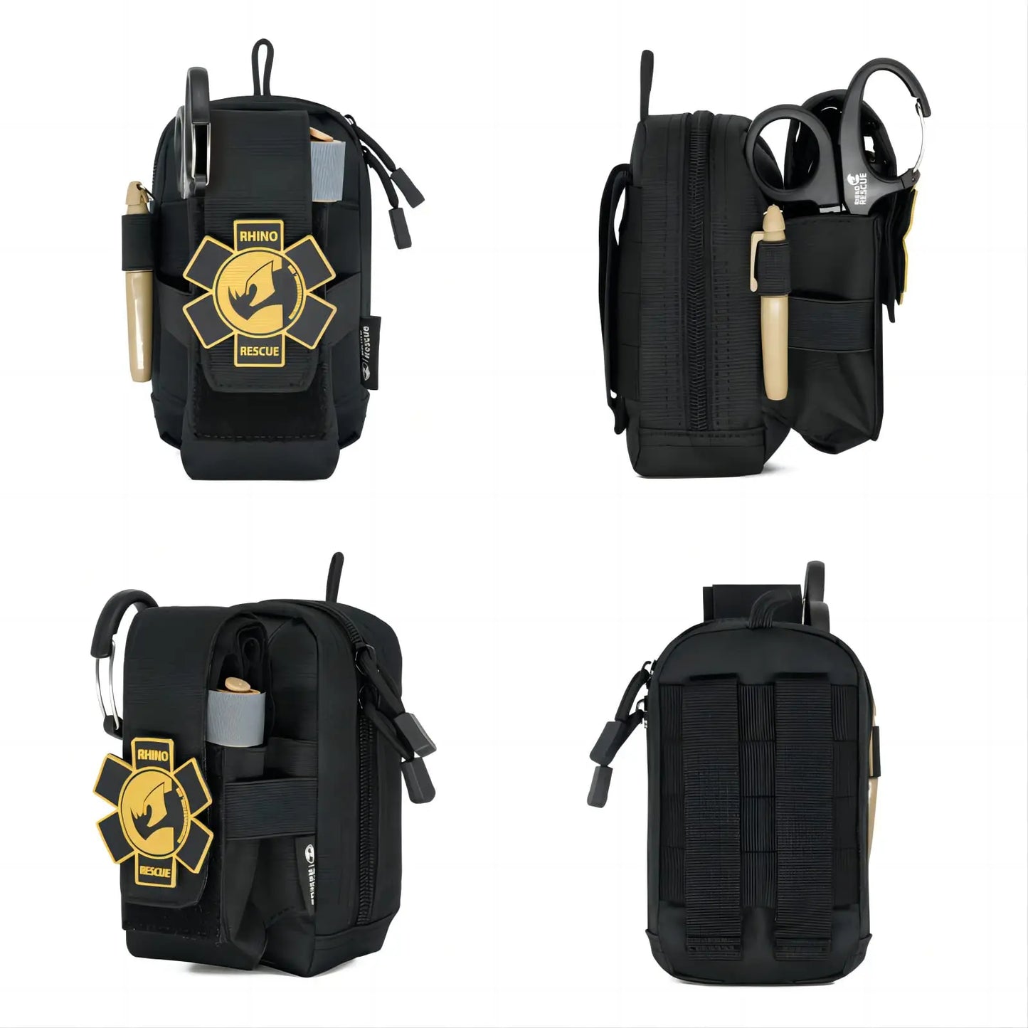 Rhino Rescue EDC First Aid Kit – Tactical Trauma Pouch