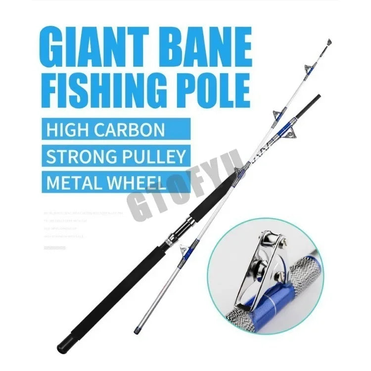 Survival Now™ Saltwater Big Game Fishing Rod