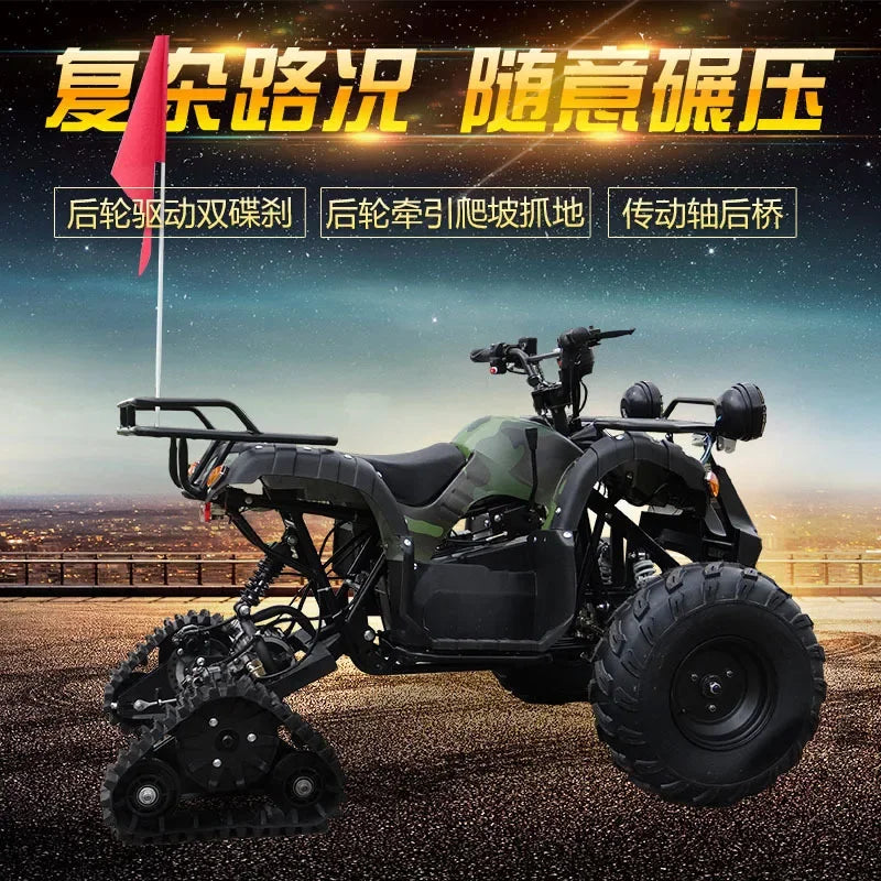 Snow Electric ATV – Eco-Power Meets Extreme Winter Performance