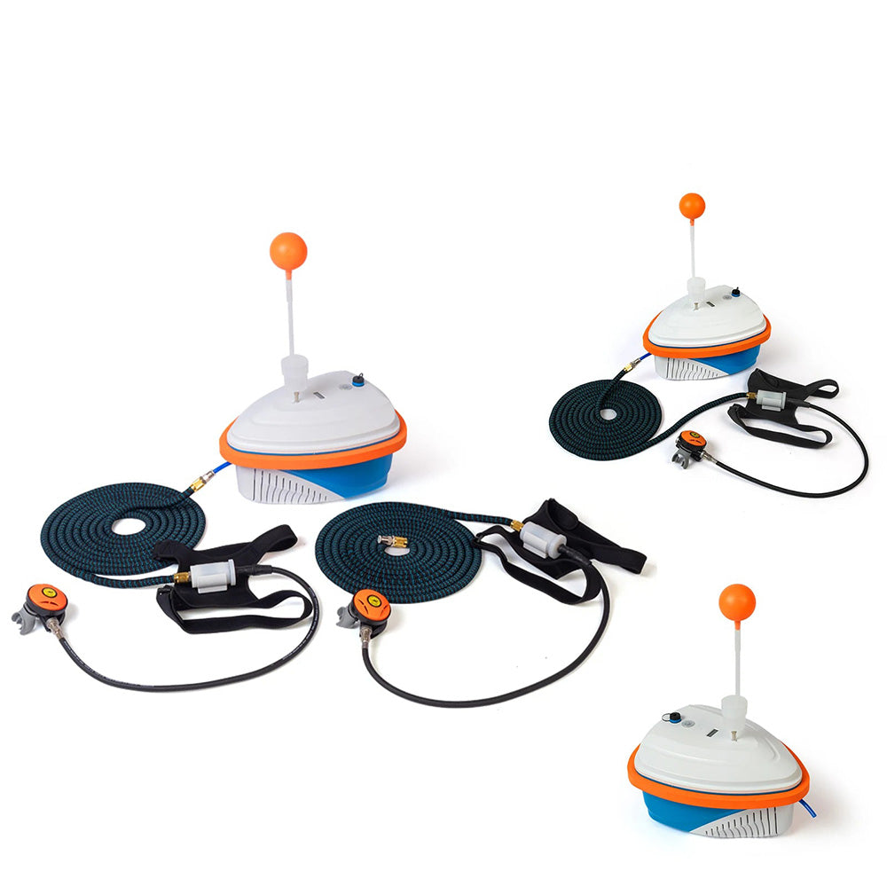 Scuba Diving Ventilator Support Device for Reliable Underwater Exploration
