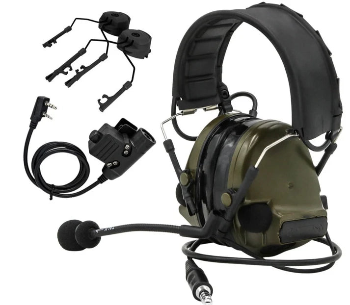 TAC-SKY Tactical Noise Cancelling Headphones – 24dB NRR