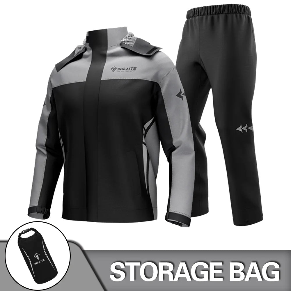 Survival Now™ Motorcycle Raincoat Suit