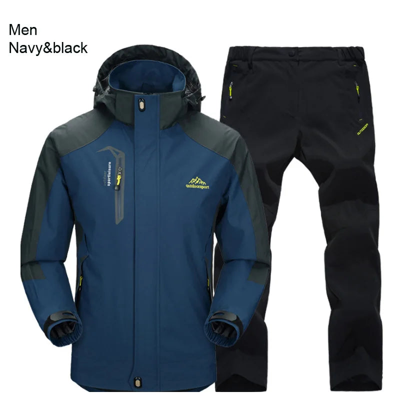 Survival Now™ Outdoor Hiking Jacket and Pants Set for Men