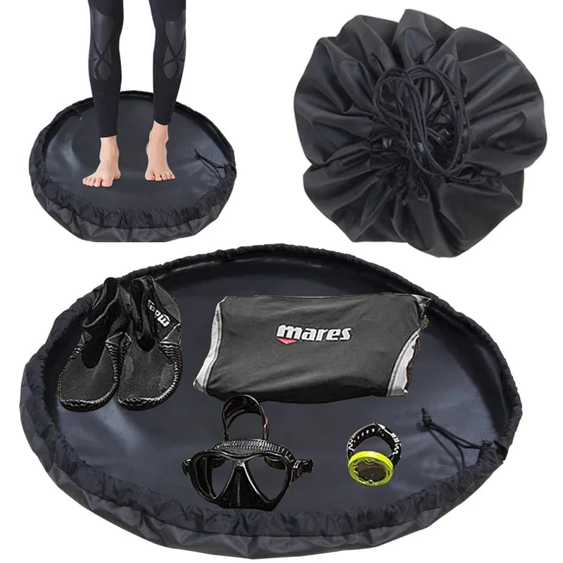 Survival Now™ Wetsuit Storage Bag & Beach Changing Mat