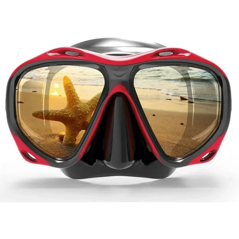 Farsighted Presbyopia Diving Mask with Tempered Glass