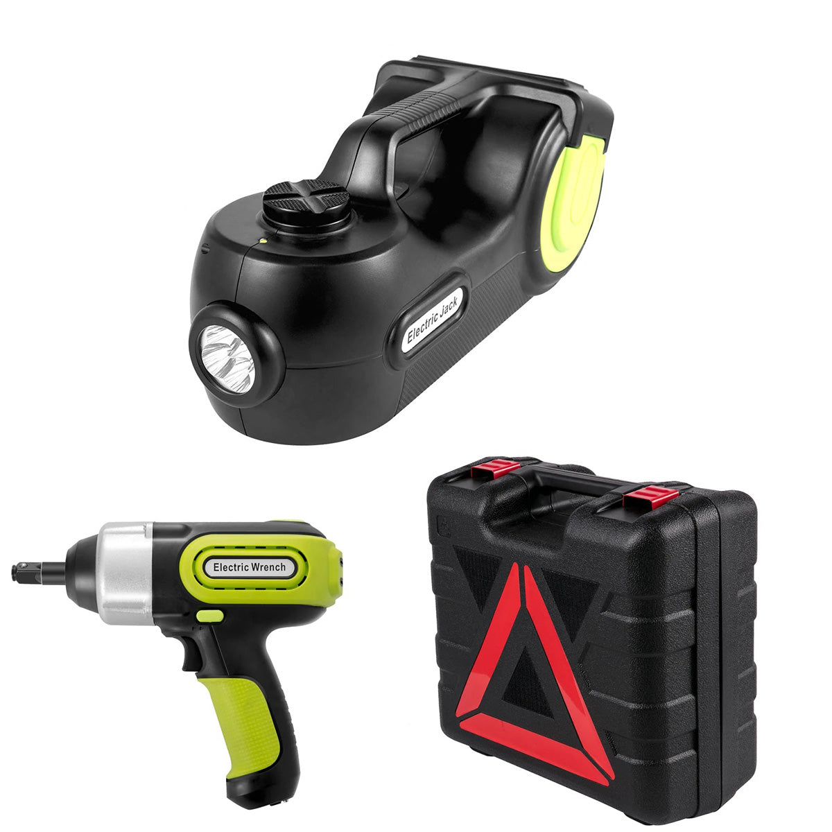 5-Ton Electric Car Jack Kit with Impact Wrench