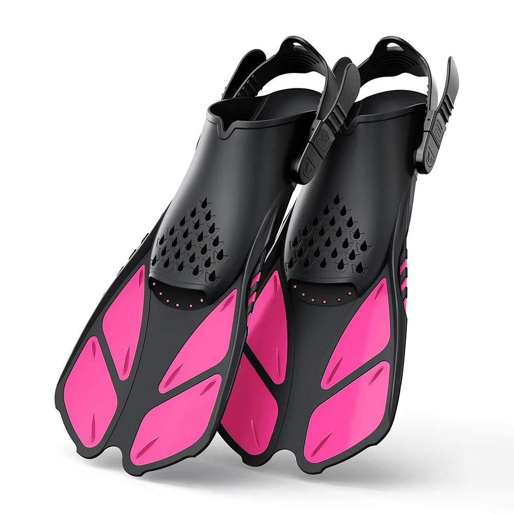 Snorkel Fins with Adjustable Buckles