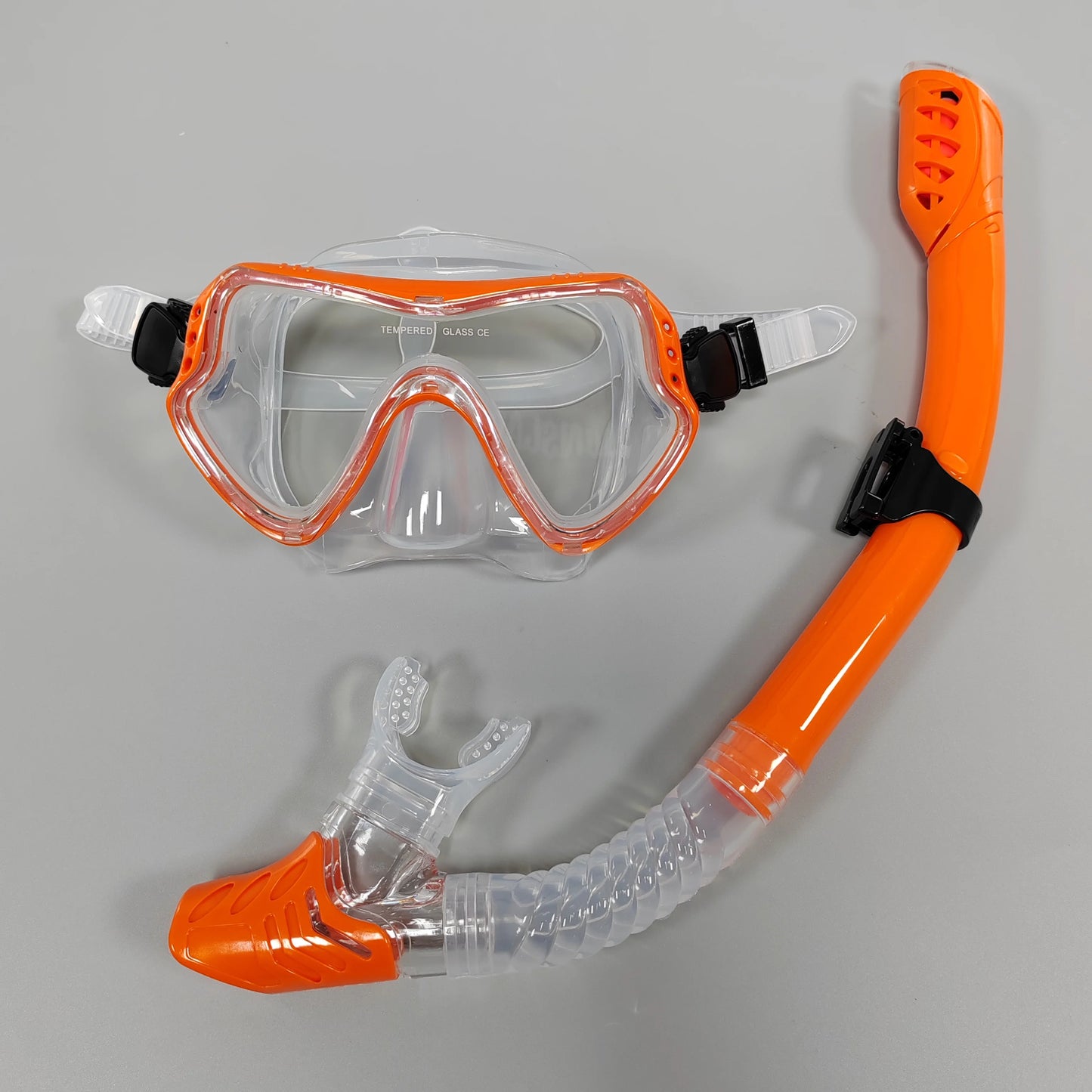 Professional Silicone Scuba Diving Mask & Snorkel Set