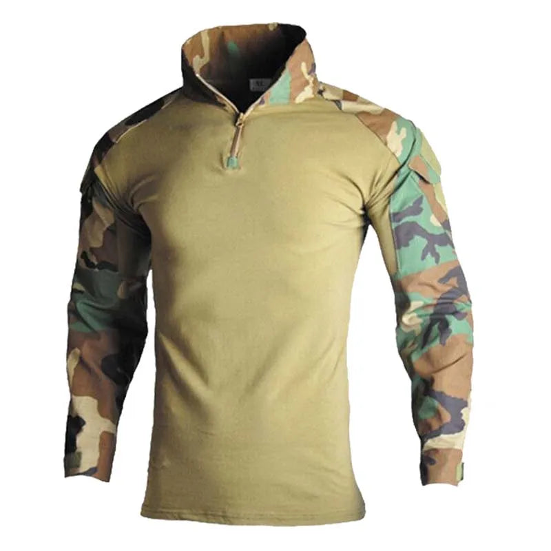 Outdoor Tactical Long Sleeve Shirt - Lightweight, Durable, Adventure-Ready