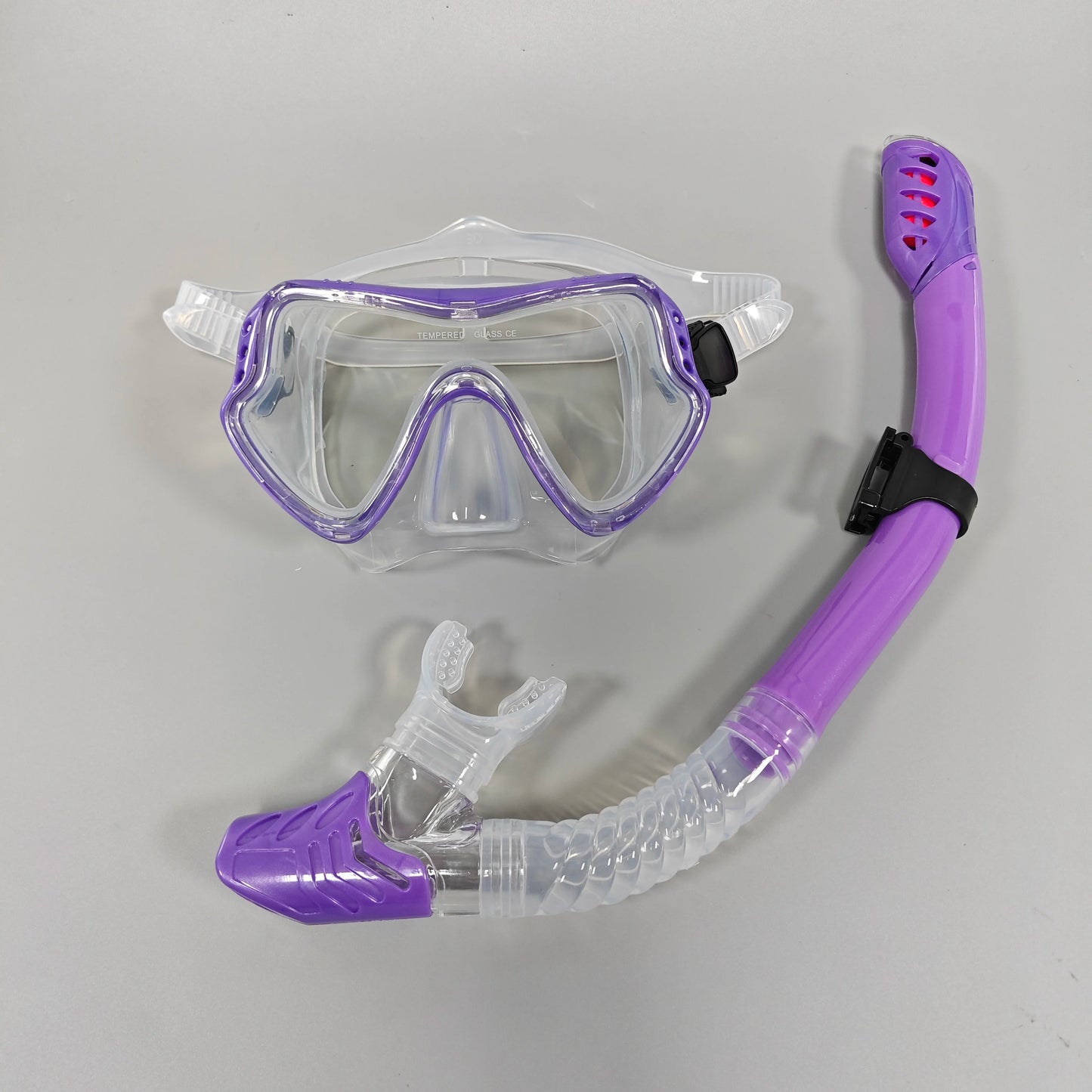 Professional Silicone Scuba Diving Mask & Snorkel Set