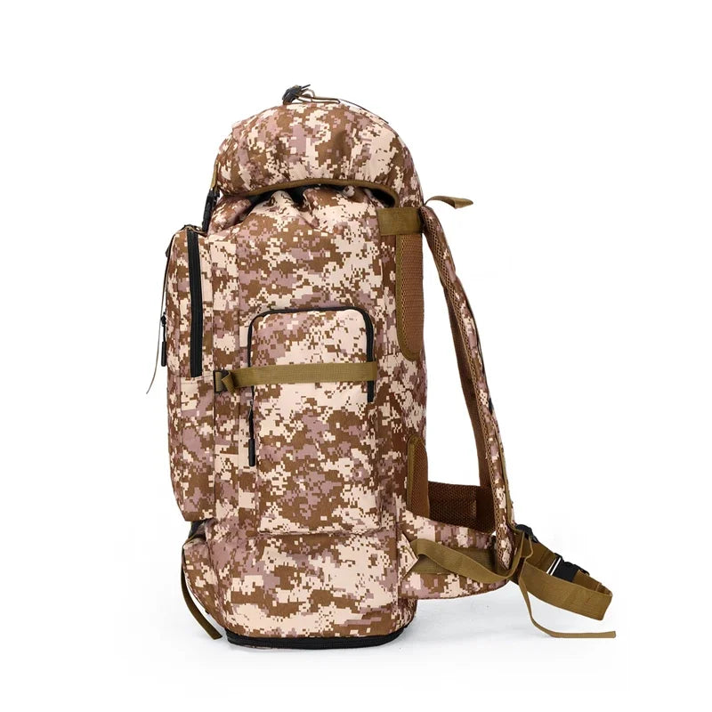 80L/100L Mountaineering Tactical Backpack – Built for Adventure, Designed for Extreme Performance