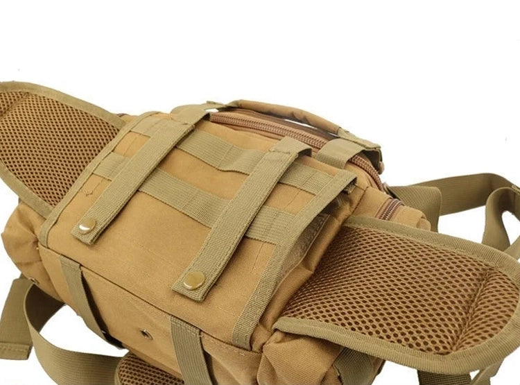 Waterproof Tactical Waist Bag – Rugged, Multi-Functional, MOLLE-Compatible Combat Bag