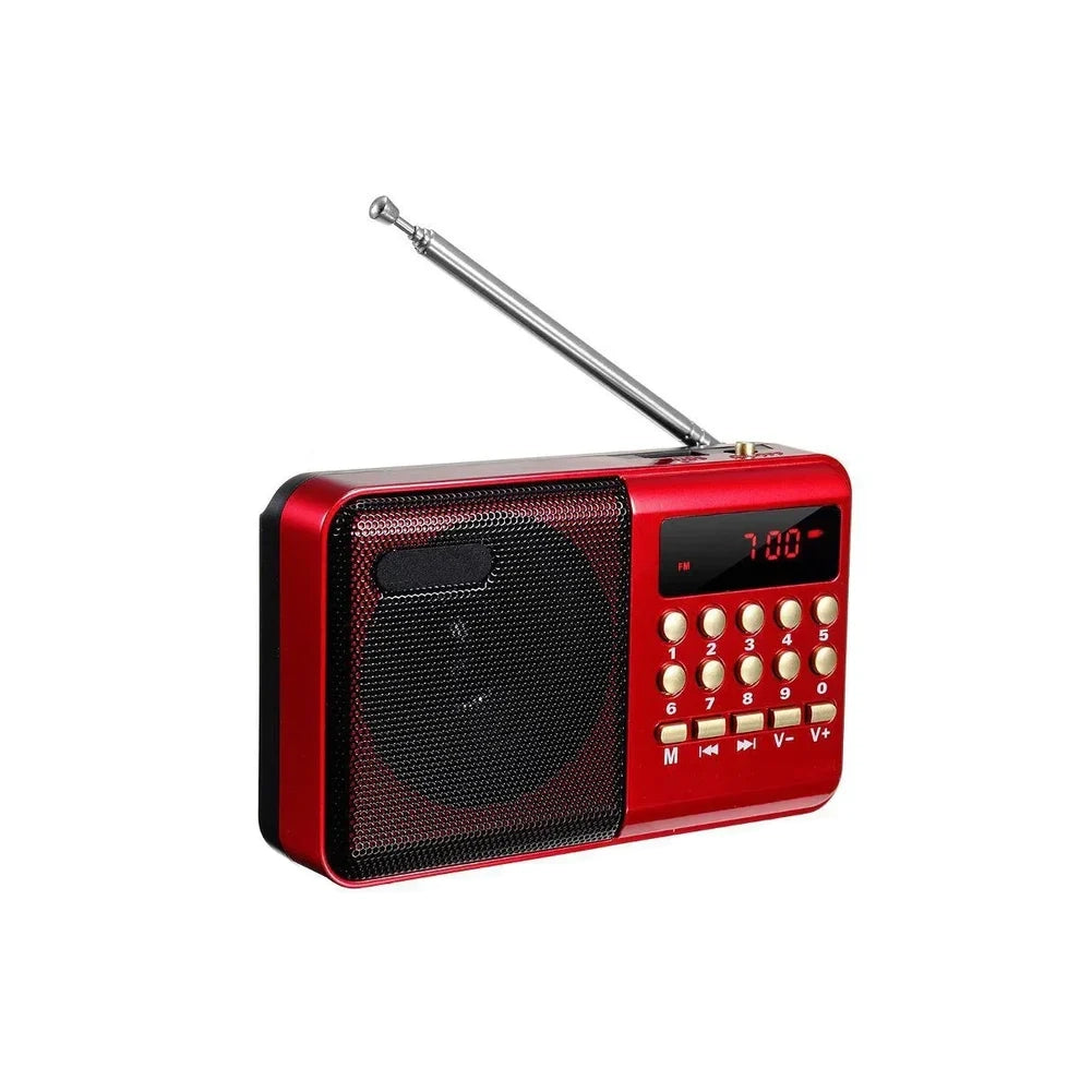 2000mA Outdoor Emergency Radio - Portable & Reliable for Emergencies