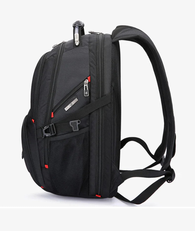 Swiss-Multifunctional Laptop Backpack with USB Charging & Water Resistance