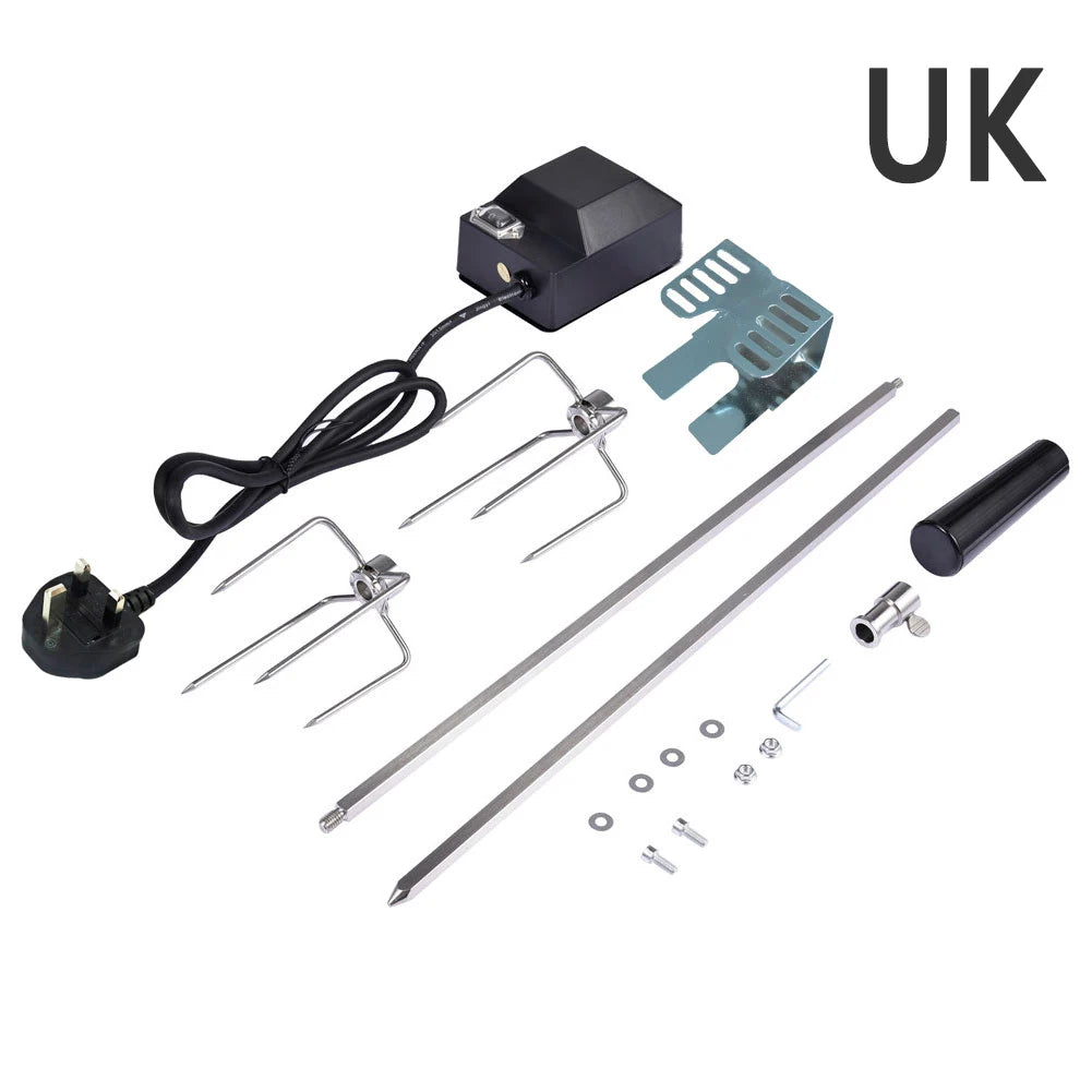 Automatic BBQ Spit Rotisserie with Motor – Effortless Rotisserie Cooking Anywhere
