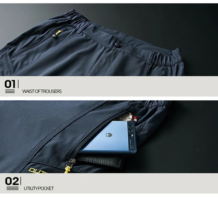 Survival Now™ Outdoor Hiking Jacket and Pants Set for Men