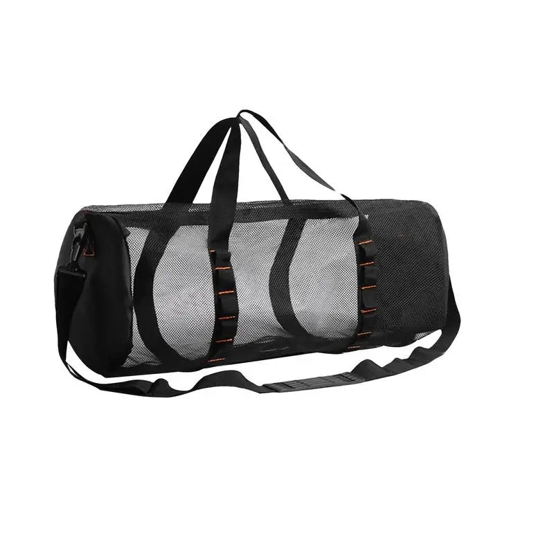 Large Capacity Foldable Mesh Duffel Dive Bag